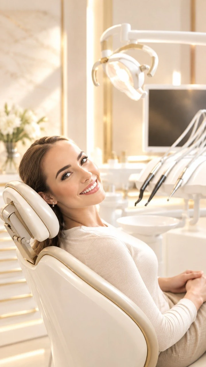 Patient relaxing in a Smile Story dental treatment room